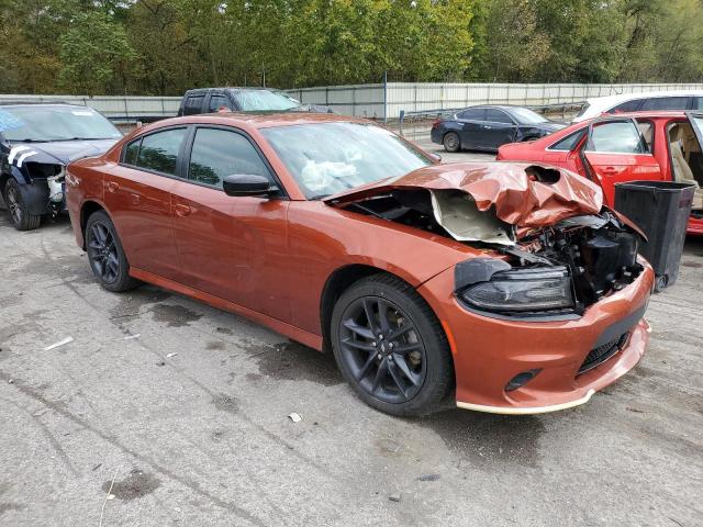 2C3CDXMG8MH617167 - 2021 DODGE CHARGER GT ORANGE photo 4