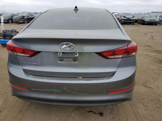 5NPD84LF0JH320893 - 2018 HYUNDAI ELANTRA SEL GRAY photo 6