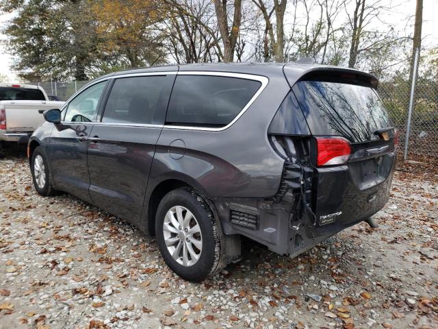 2C4RC1FGXJR312150 - 2018 CHRYSLER PACIFICA TOURING PLUS GRAY photo 2