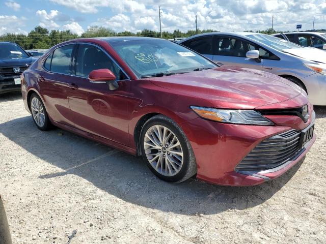 4T1B11HK7KU722915 - 2019 TOYOTA CAMRY L RED photo 4