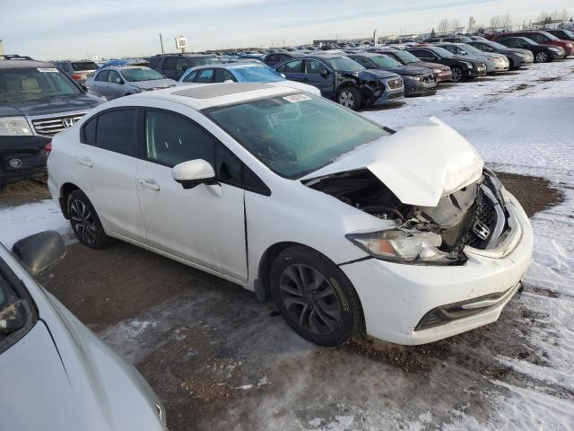 2HGFB2F50EH003651 - 2014 HONDA CIVIC LX WHITE photo 4