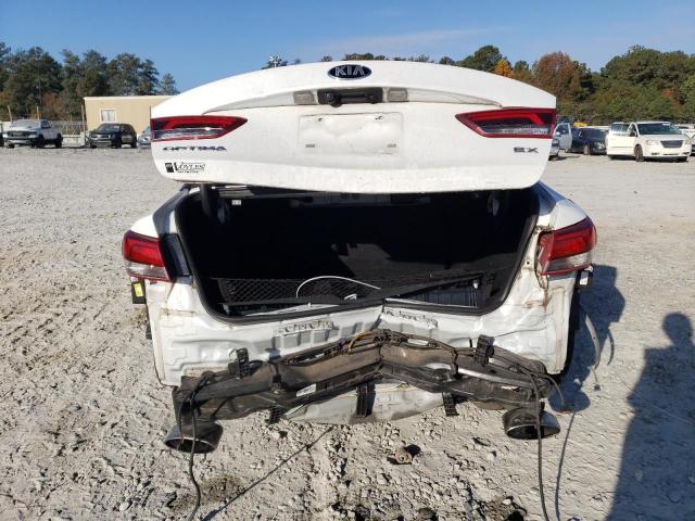 5XXGU4L19KG373831 - 2019 KIA OPTIMA EX WHITE photo 6