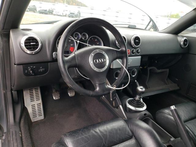 TRUTC28N321032766 - 2002 AUDI TT GRAY photo 8