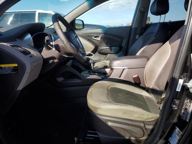 KM8JU3AC4DU740969 - 2013 HYUNDAI TUCSON GLS შავი ფოტო 7