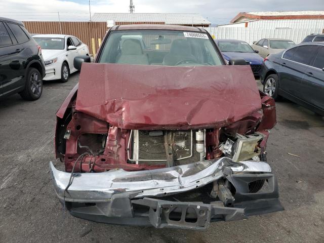 1GTCS299488182898 - 2008 GMC CANYON SL RED photo 5