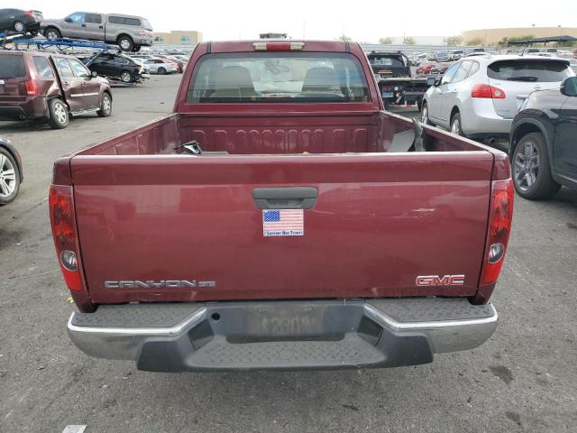 1GTCS299488182898 - 2008 GMC CANYON SL RED photo 6