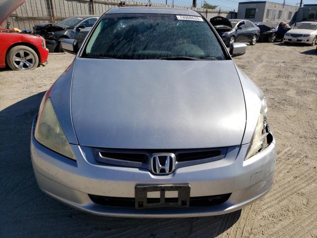 1HGCM66824A022021 - 2004 HONDA ACCORD EX SILVER photo 5