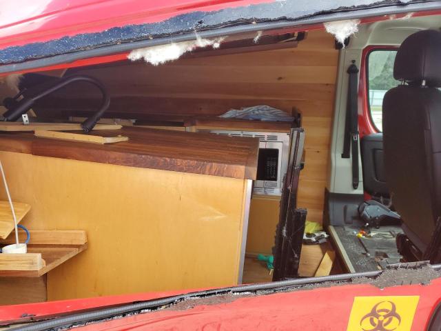 3C6URVJG5LE134375 - 2020 RAM PROMASTER 3500 HIGH წითელი ფოტო 11