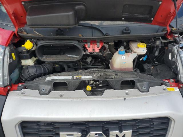 3C6URVJG5LE134375 - 2020 RAM PROMASTER 3500 HIGH წითელი ფოტო 12