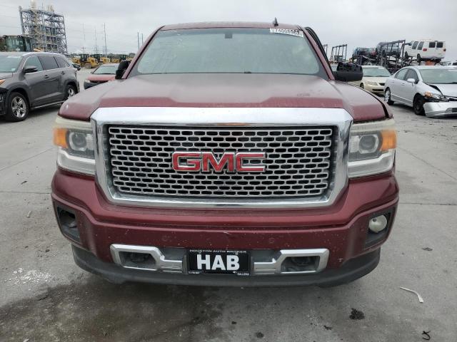 3GTP1WEJ8EG313929 - 2014 GMC SIERRA C1500 DENALI RED photo 5