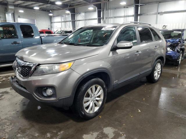 5XYKUCA18BG089979 - 2011 KIA SORENTO EX GRAY photo 1