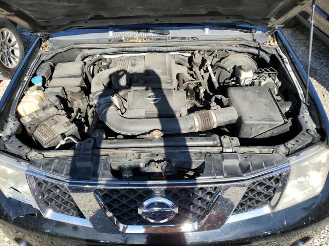 5N1AR18WX5C787467 - 2005 NISSAN PATHFINDER LE BLACK photo 12