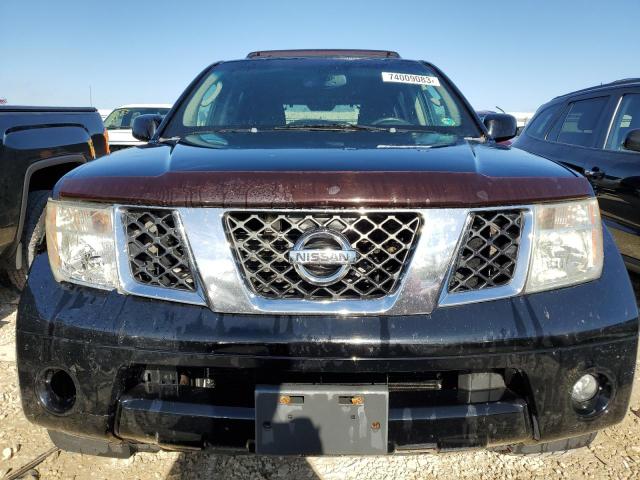 5N1AR18WX5C787467 - 2005 NISSAN PATHFINDER LE BLACK photo 5