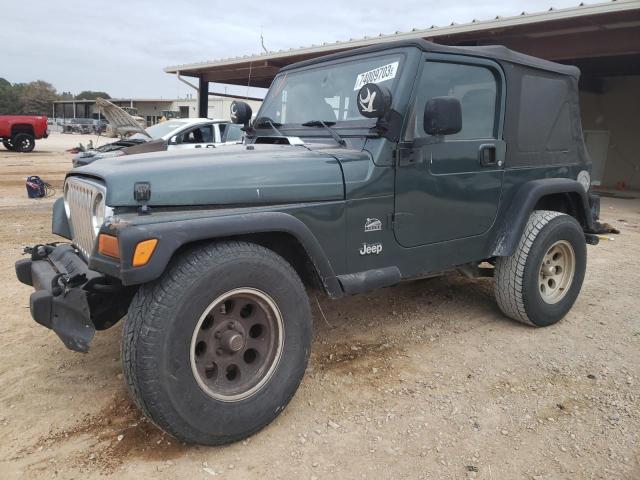 1J4FA59S73P376726 - 2003 JEEP WRANGLER / SAHARA GREEN photo 1