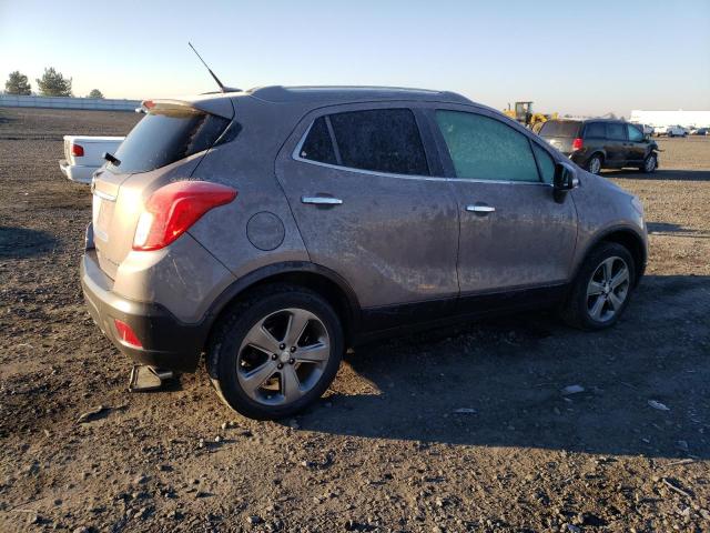 KL4CJHSB5EB635521 - 2014 BUICK ENCORE PREMIUM GRAY photo 3