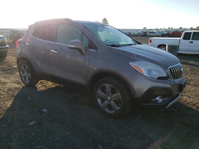 KL4CJHSB5EB635521 - 2014 BUICK ENCORE PREMIUM GRAY photo 4