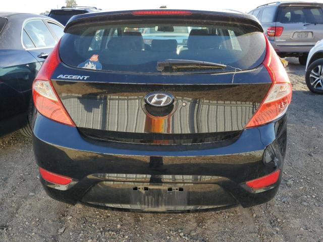 KMHCU5AE4CU018289 - 2012 HYUNDAI ACCENT GLS BLACK photo 6