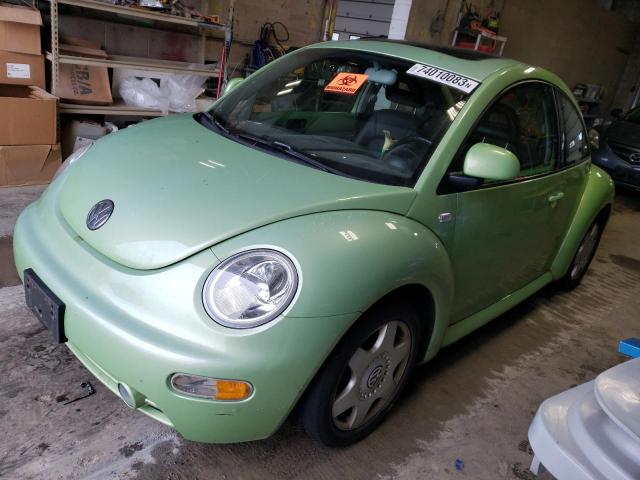 3VWDD21C2YM473527 - 2000 VOLKSWAGEN NEW BEETLE GLX 绿色 照片 1