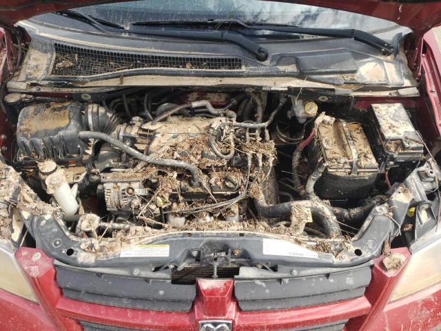 1D8HN54P58B149529 - 2008 DODGE GRAND CARA SXT MAROON photo 12