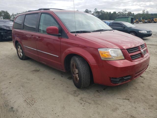 1D8HN54P58B149529 - 2008 DODGE GRAND CARA SXT MAROON photo 4