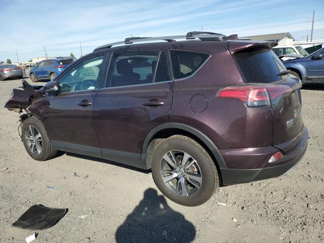 2T3RFREV9HW633831 - 2017 TOYOTA RAV4 XLE MAROON photo 2