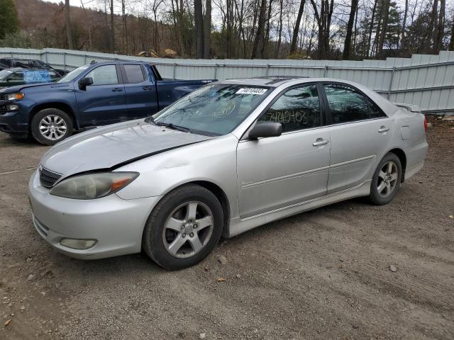 4T1BA32K84U505249 - 2004 TOYOTA CAMRY SE SILVER photo 1