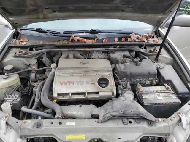 4T1BA32K84U505249 - 2004 TOYOTA CAMRY SE SILVER photo 11