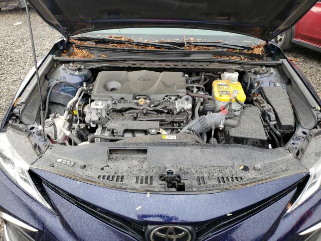 4T1C11AK8NU667670 - 2022 TOYOTA CAMRY LE BLUE photo 11