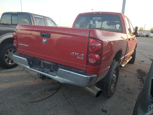 3D7KS28A68G116702 - 2008 DODGE RAM 2500 ST RED photo 3