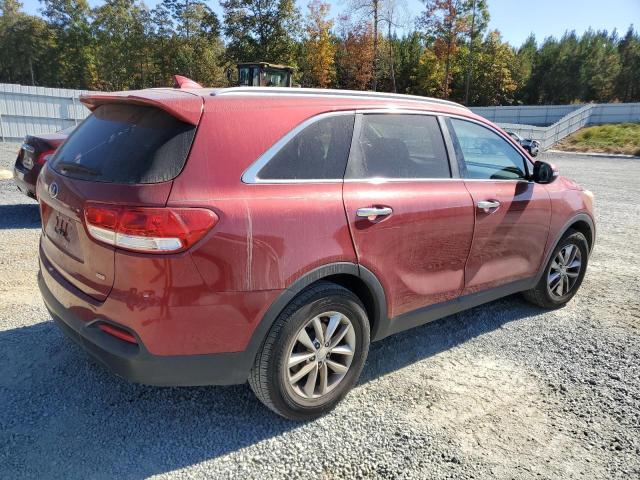 5XYPG4A39GG093700 - 2016 KIA SORENTO LX RED photo 3