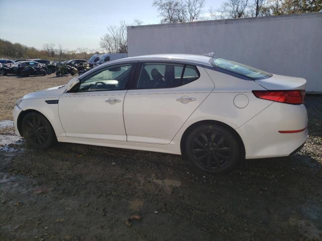 5XXGM4A72FG500755 - 2015 KIA OPTIMA LX WHITE photo 2