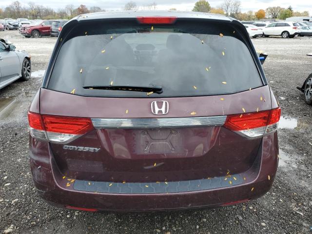 5FNRL5H43EB100704 - 2014 HONDA ODYSSEY EX RED photo 6