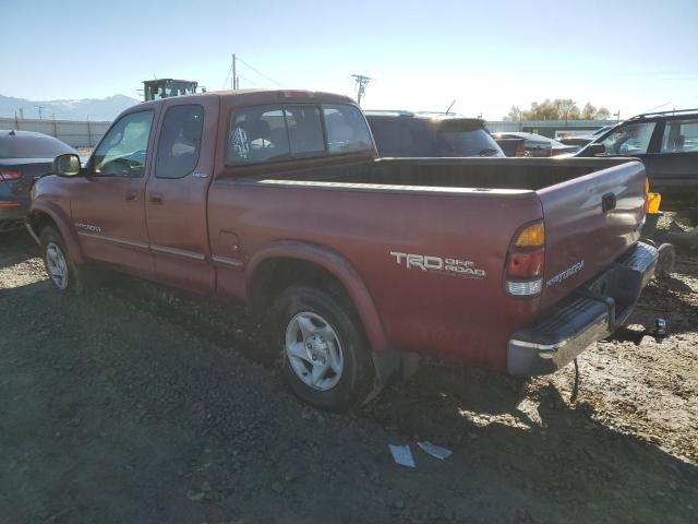 5TBRT38112S329540 - 2002 TOYOTA TUNDRA ACCESS CAB LIMITED RED photo 2