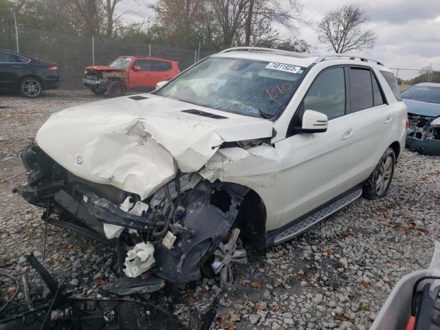 4JGDA5HB4DA154692 - 2013 MERCEDES-BENZ ML 350 4MATIC WHITE photo 1