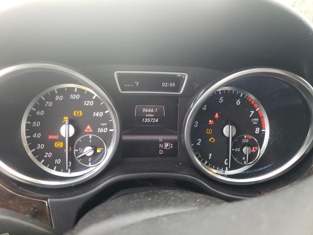 4JGDA5HB4DA154692 - 2013 MERCEDES-BENZ ML 350 4MATIC WHITE photo 9