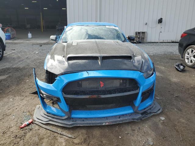 1FA6P8CF0H5254042 - 2017 FORD MUSTANG GT BLUE photo 5