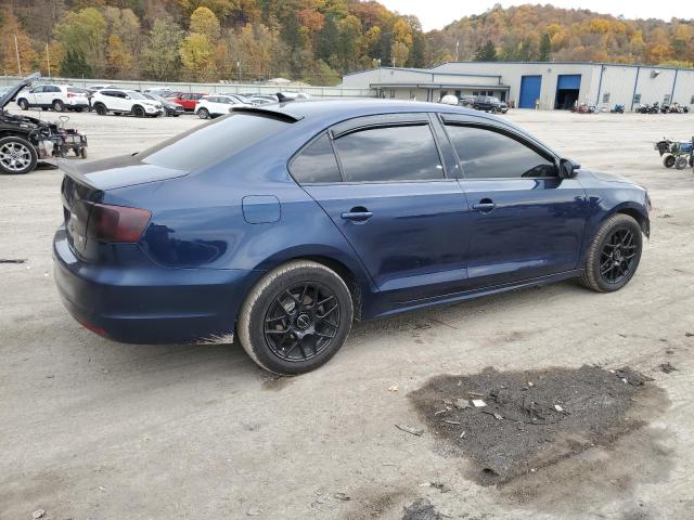 3VWD17AJ8EM418676 - 2014 VOLKSWAGEN JETTA SE BLUE photo 3