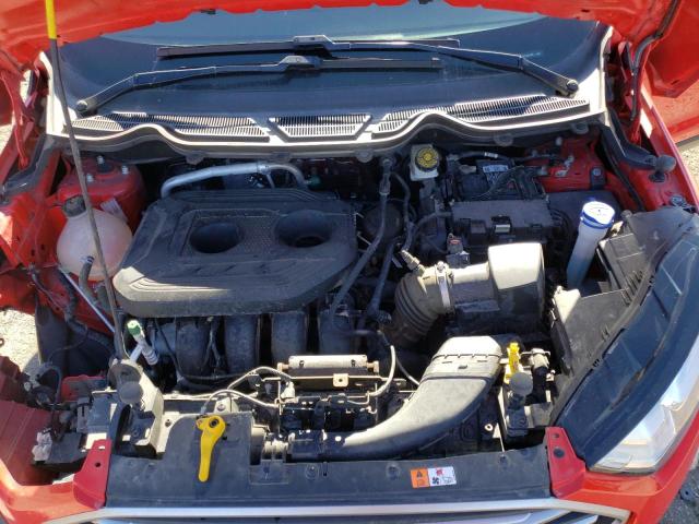 MAJ6S3GL4KC269163 - 2019 FORD ECOSPORT SE RED photo 12