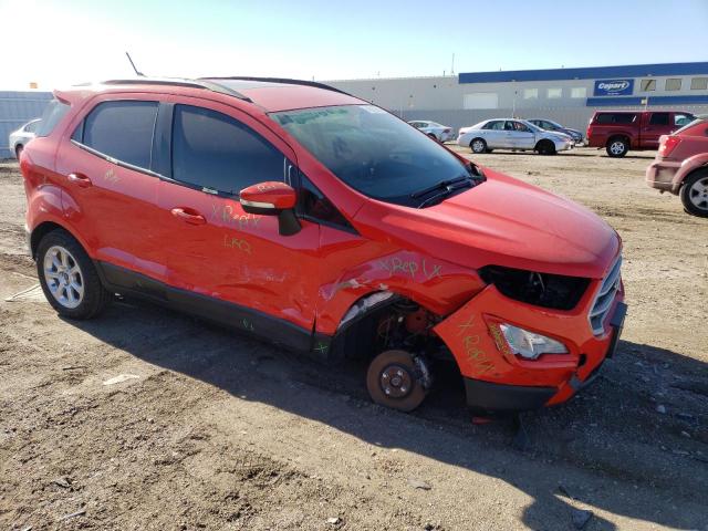 MAJ6S3GL4KC269163 - 2019 FORD ECOSPORT SE RED photo 4