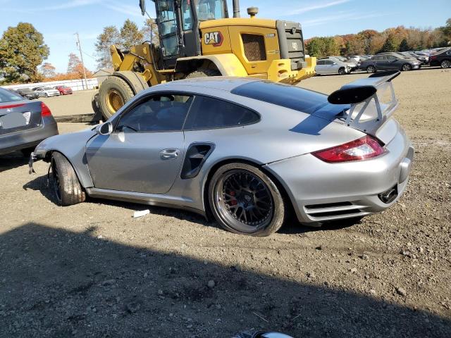 WP0AD29958S783192 - 2008 PORSCHE 911 TURBO SILVER photo 2