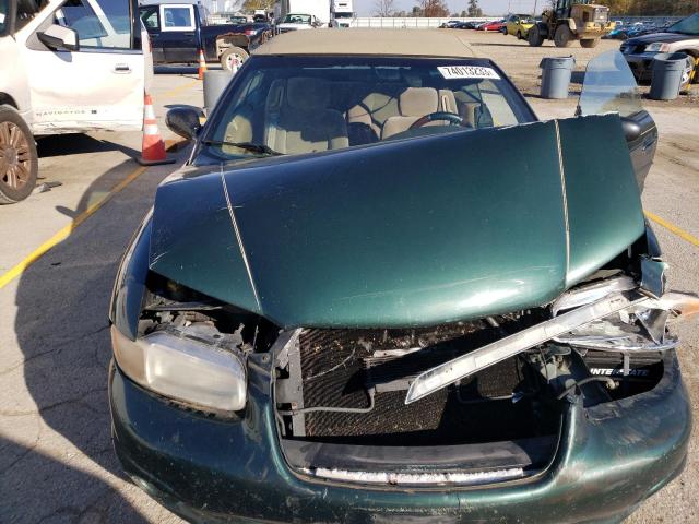 3C3EL55H4VT597502 - 1997 CHRYSLER SEBRING JXI GREEN photo 11