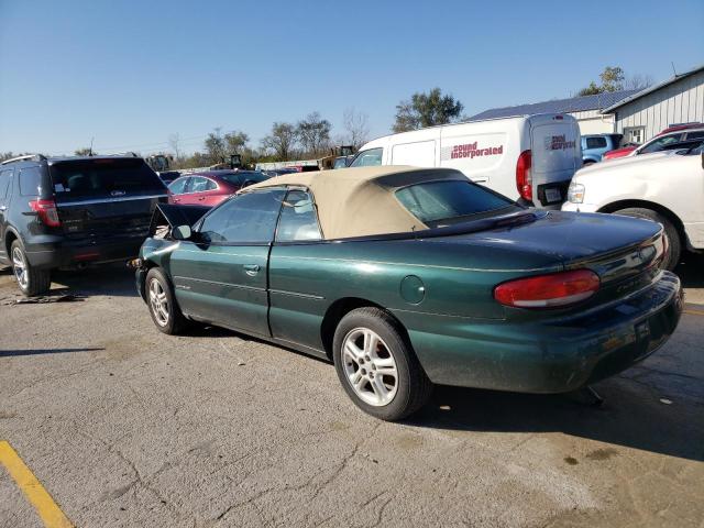 3C3EL55H4VT597502 - 1997 CHRYSLER SEBRING JXI GREEN photo 2