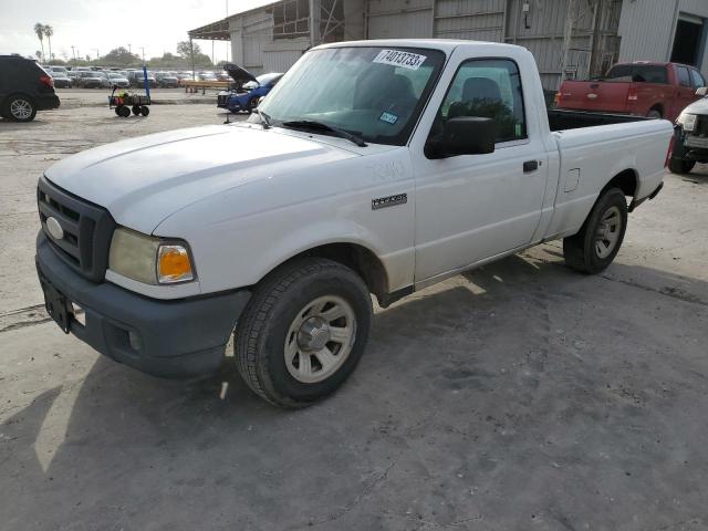 1FTYR10D07PA97560 - 2007 FORD RANGER WHITE photo 1