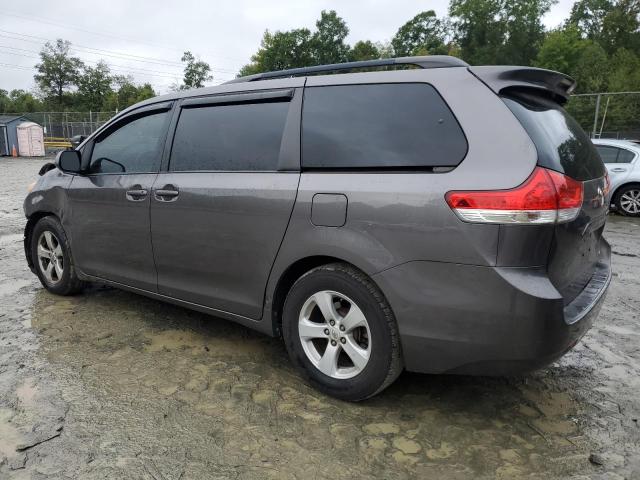 5TDKK3DC0BS128148 - 2011 TOYOTA SIENNA LE GRAY photo 2