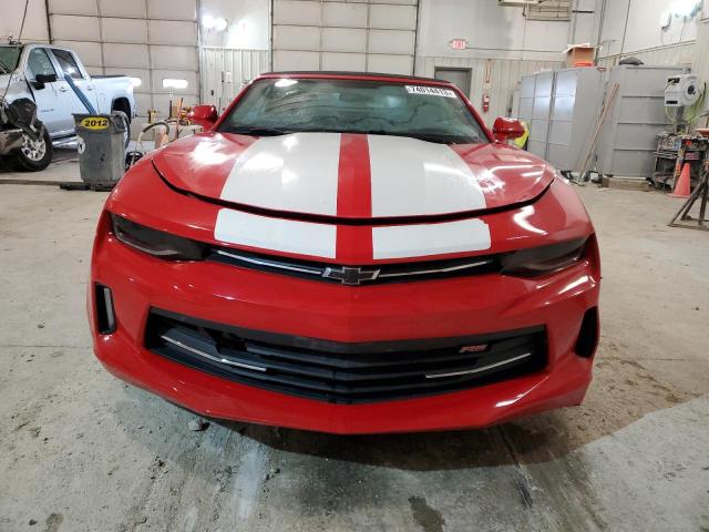 1G1FB3DS7G0163426 - 2016 CHEVROLET CAMARO LT RED photo 5