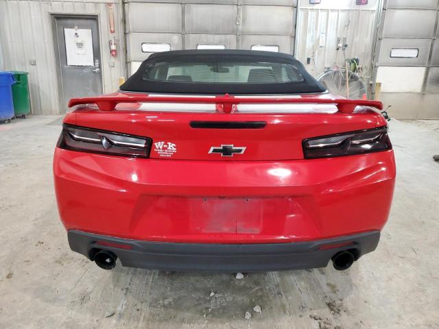 1G1FB3DS7G0163426 - 2016 CHEVROLET CAMARO LT RED photo 6