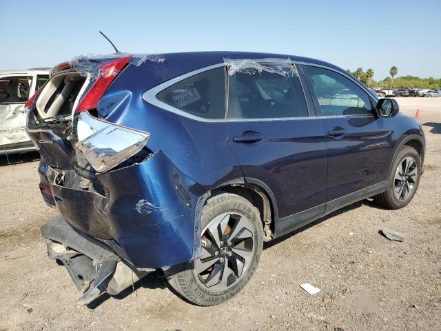 3HGRM3834FG000830 - 2015 HONDA CR-V BLUE photo 3