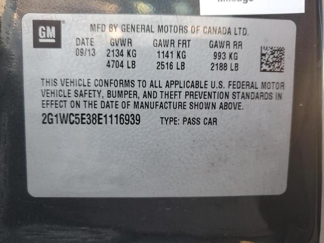 2G1WC5E38E1116939 - 2014 CHEVROLET IMPALA LIM LTZ CHARCOAL photo 12