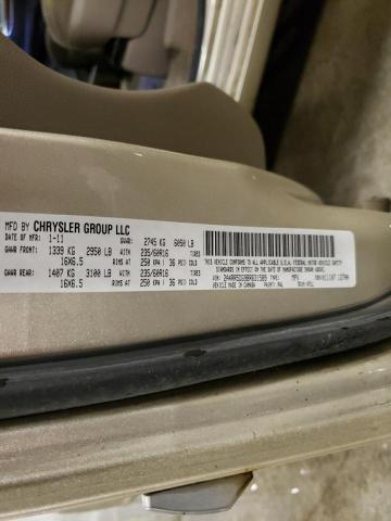 2A4RR5DG9BR631589 - 2011 CHRYSLER TOWN & COU TOURING 金色 照片 13