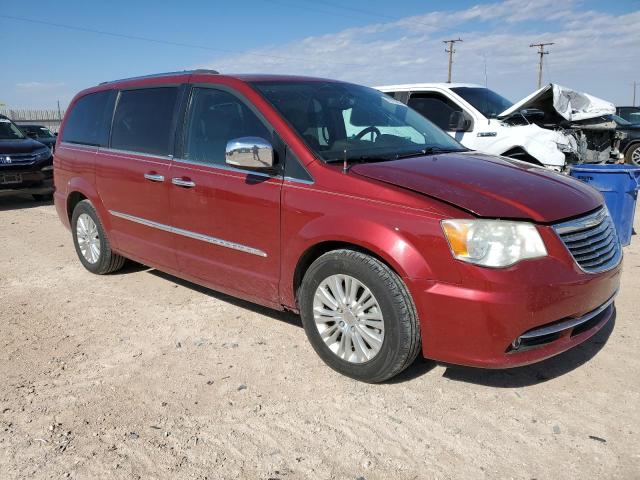 2C4RC1GG5DR778202 - 2013 CHRYSLER TOWN & COU LIMITED RED photo 4